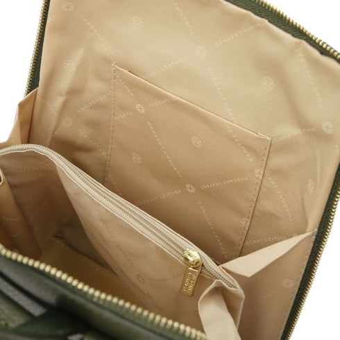 TL Bag - Small leather backpack for women